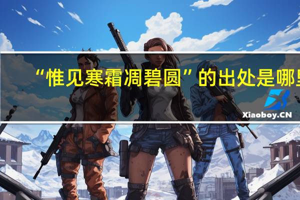 “惟见寒霜凋碧圆”的出处是哪里