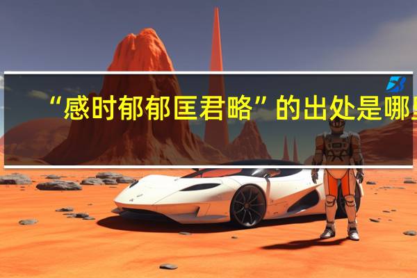 “感时郁郁匡君略”的出处是哪里