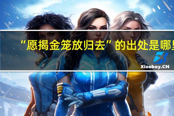 “愿揭金笼放归去”的出处是哪里