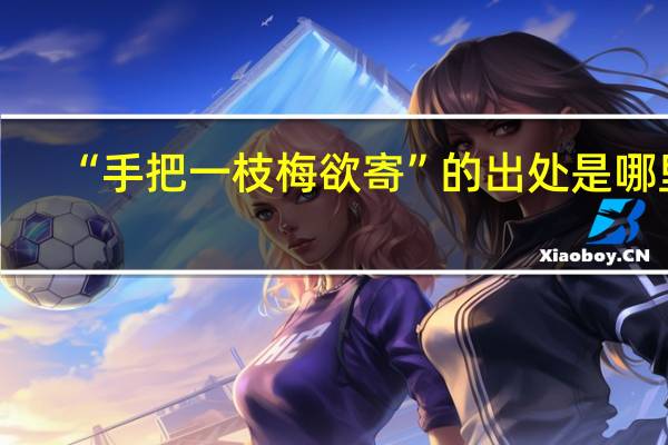 “手把一枝梅欲寄”的出处是哪里