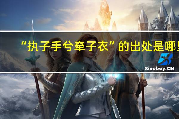 “执子手兮牵子衣”的出处是哪里