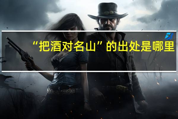 “把酒对名山”的出处是哪里