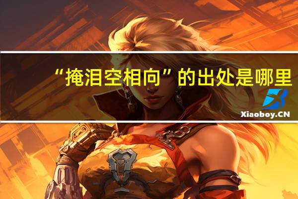 “掩泪空相向”的出处是哪里