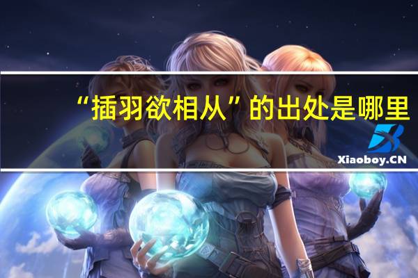 “插羽欲相从”的出处是哪里