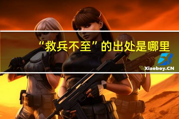 “救兵不至”的出处是哪里