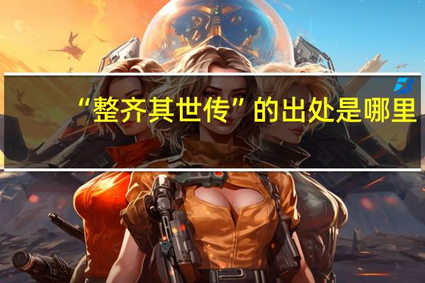 “整齐其世传”的出处是哪里