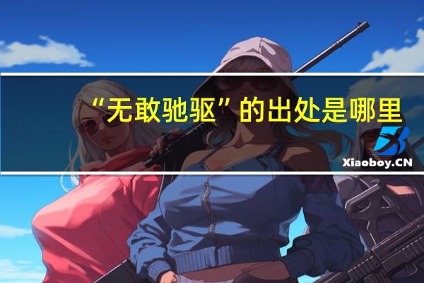 “无敢驰驱”的出处是哪里