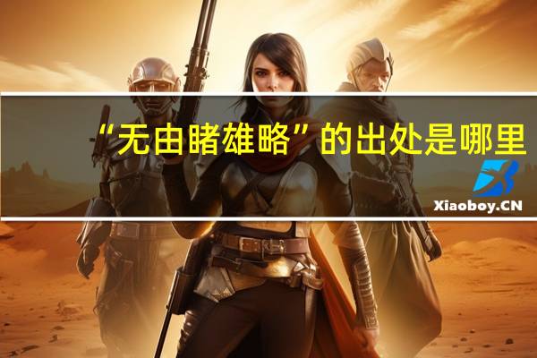 “无由睹雄略”的出处是哪里