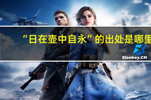“日在壶中自永”的出处是哪里