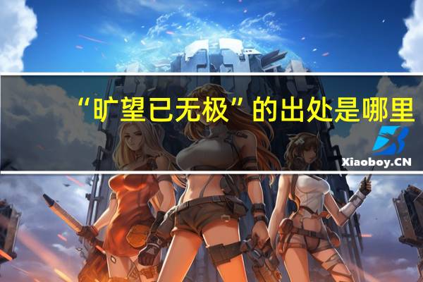 “旷望已无极”的出处是哪里