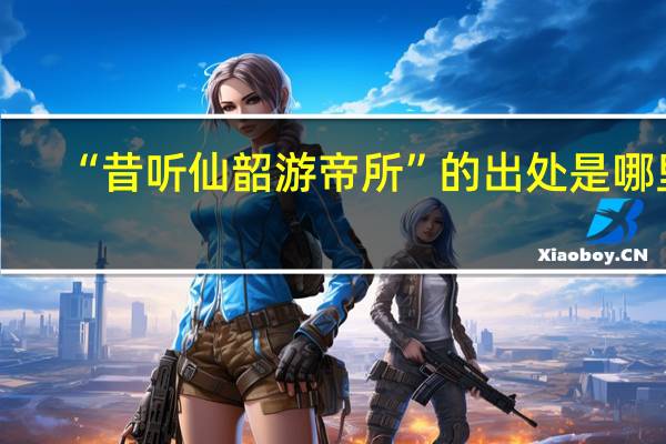 “昔听仙韶游帝所”的出处是哪里