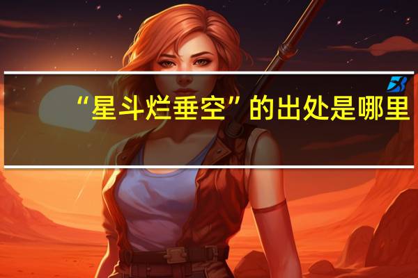 “星斗烂垂空”的出处是哪里