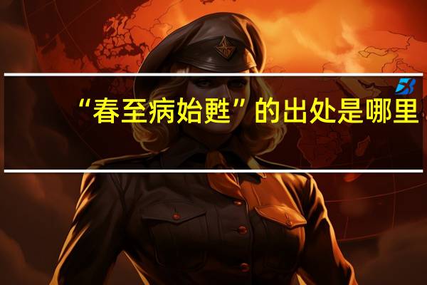 “春至病始甦”的出处是哪里