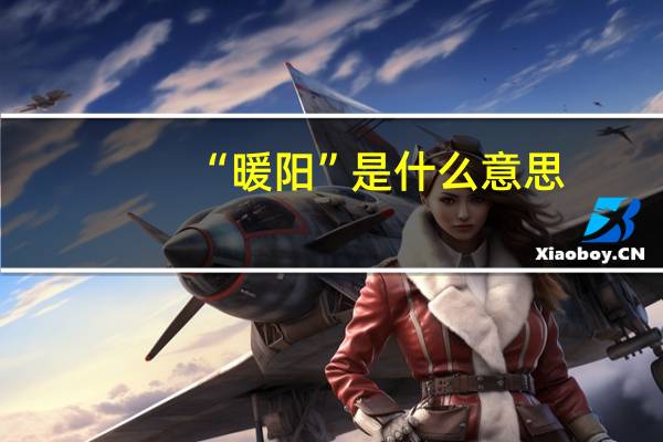 “暖阳”是什么意思