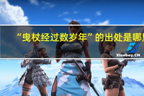 “曳杖经过数岁年”的出处是哪里