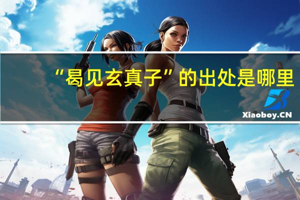 “曷见玄真子”的出处是哪里