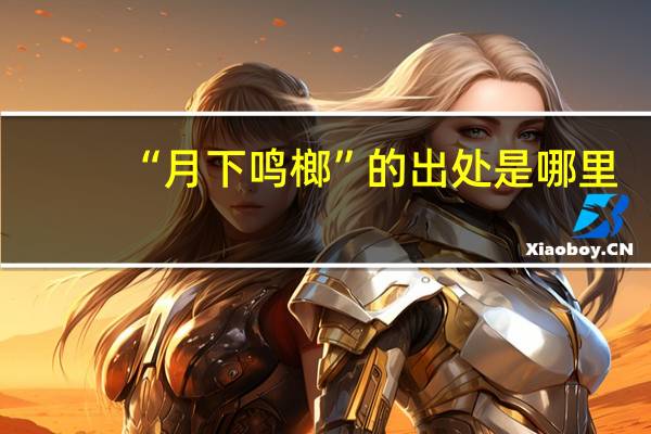 “月下鸣榔”的出处是哪里