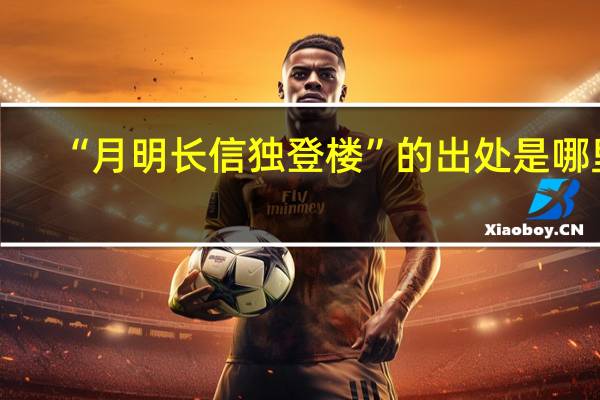 “月明长信独登楼”的出处是哪里