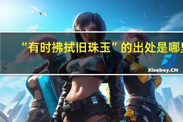 “有时拂拭旧珠玉”的出处是哪里