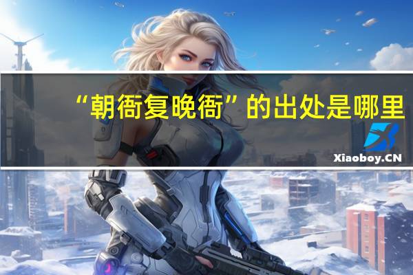 “朝衙复晚衙”的出处是哪里