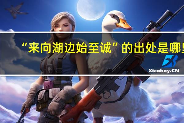 “来向湖边始至诚”的出处是哪里