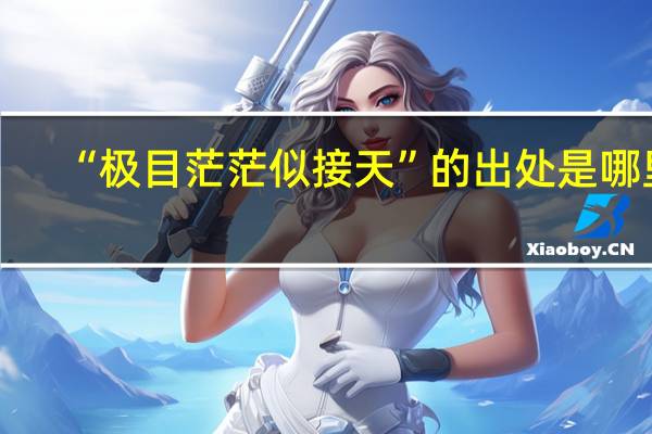 “极目茫茫似接天”的出处是哪里