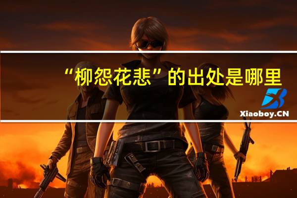 “柳怨花悲”的出处是哪里