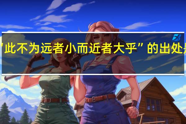 “此不为远者小而近者大乎”的出处是哪里