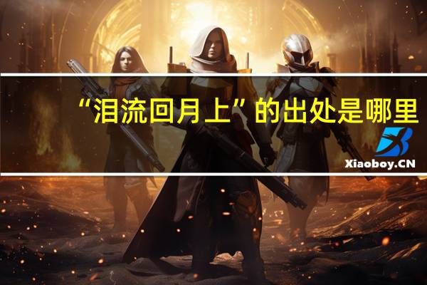 “泪流回月上”的出处是哪里