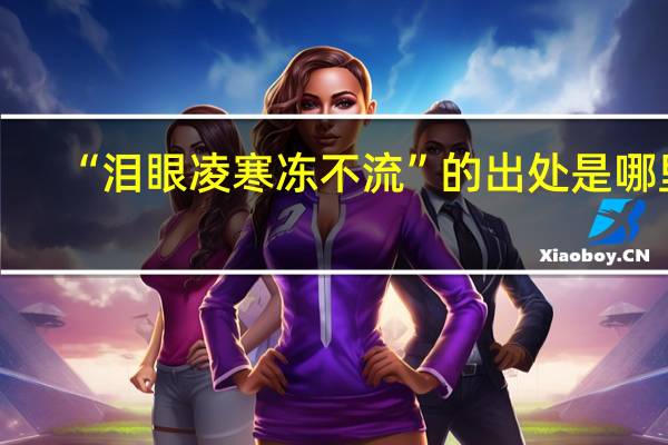 “泪眼凌寒冻不流”的出处是哪里