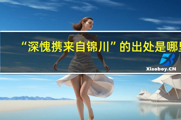 “深愧携来自锦川”的出处是哪里