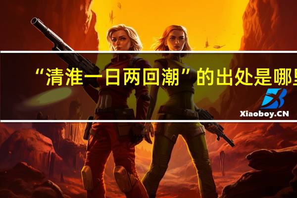 “清淮一日两回潮”的出处是哪里