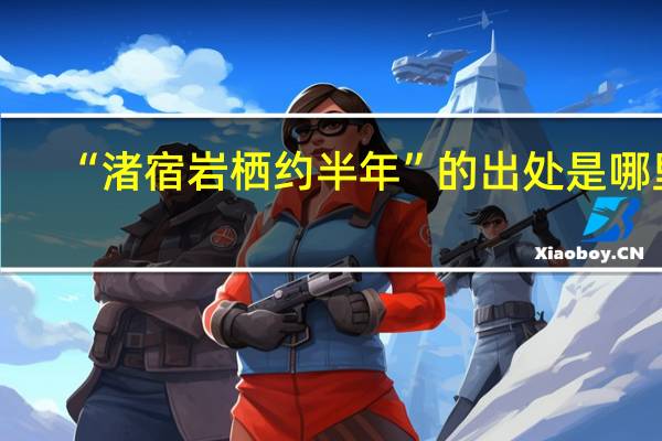 “渚宿岩栖约半年”的出处是哪里