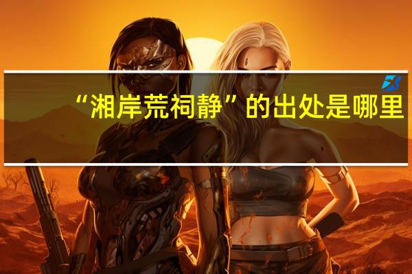 “湘岸荒祠静”的出处是哪里