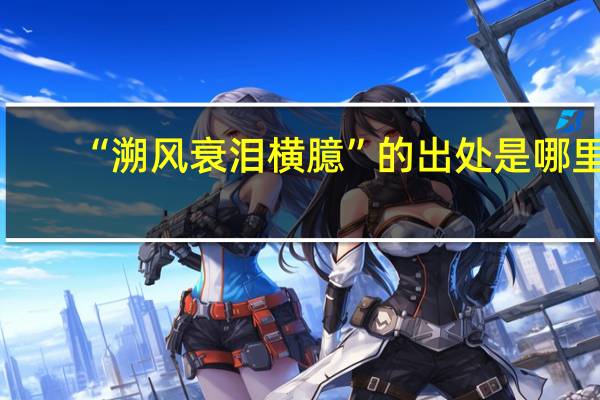 “溯风衰泪横臆”的出处是哪里