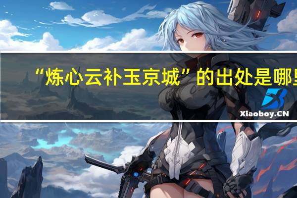 “炼心云补玉京城”的出处是哪里