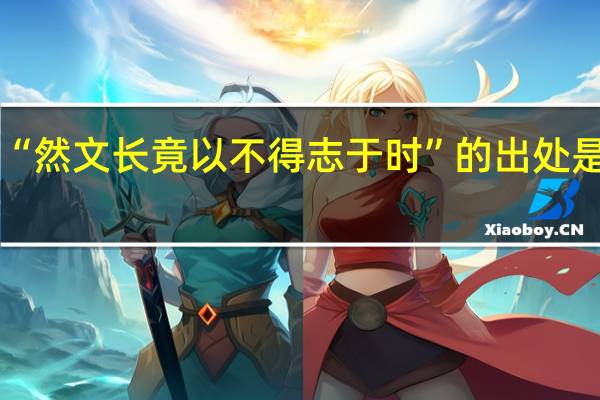 “然文长竟以不得志于时”的出处是哪里