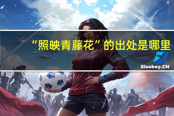 “照映青藤花”的出处是哪里