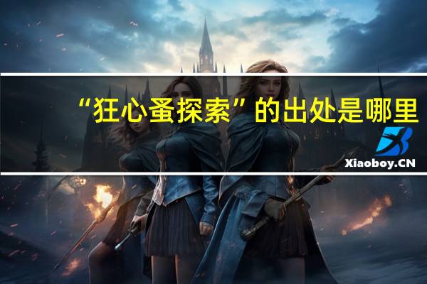 “狂心蚤探索”的出处是哪里