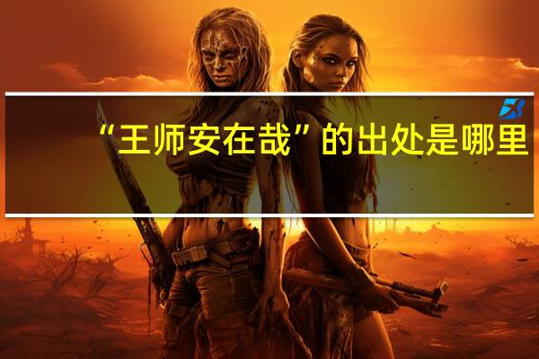 “王师安在哉”的出处是哪里