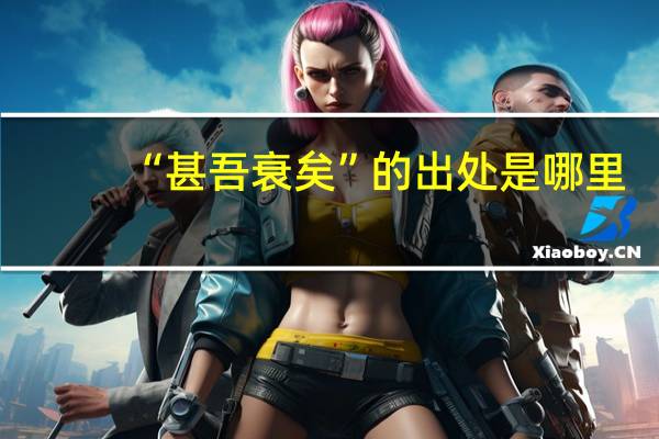 “甚吾衰矣”的出处是哪里
