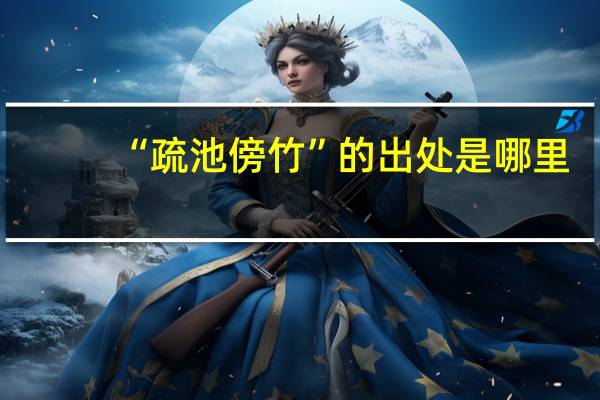 “疏池傍竹”的出处是哪里