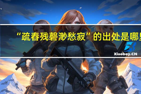 “疏舂残磬渺愁寂”的出处是哪里