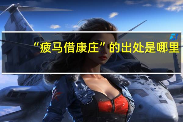 “疲马借康庄”的出处是哪里