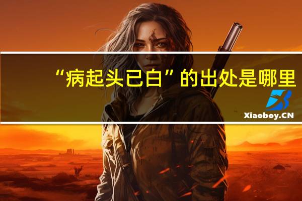 “病起头已白”的出处是哪里