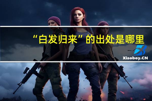 “白发归来”的出处是哪里