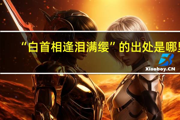 “白首相逢泪满缨”的出处是哪里