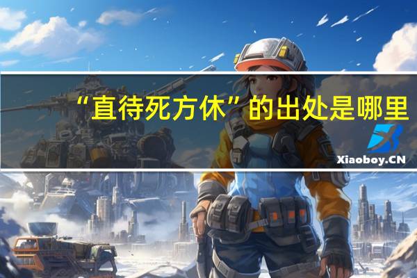 “直待死方休”的出处是哪里