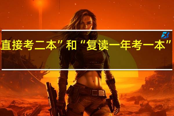 “直接考二本”和“复读一年考一本”哪个好
