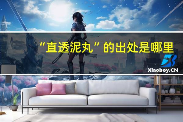 “直透泥丸”的出处是哪里